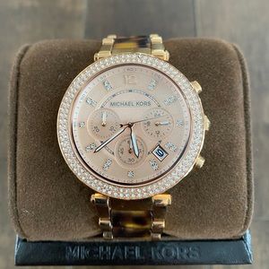 Michael Kors Woman’s Parker Chronograph Watch